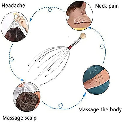 Head Massager for Stress Relief-  Deep Relaxation